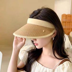 밀짚 모자 여름 모자 바탕스 모자 밀짚 선캡