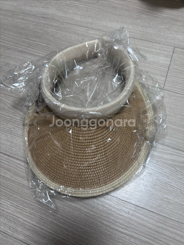 밀짚 모자 여름 모자 바탕스 모자 밀짚 선캡--5