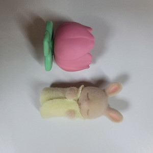 실바니안 아기꽃밭 블라인드백 시크릿 아기 토끼 블백
