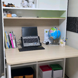 한샘티오 책상 책장세트