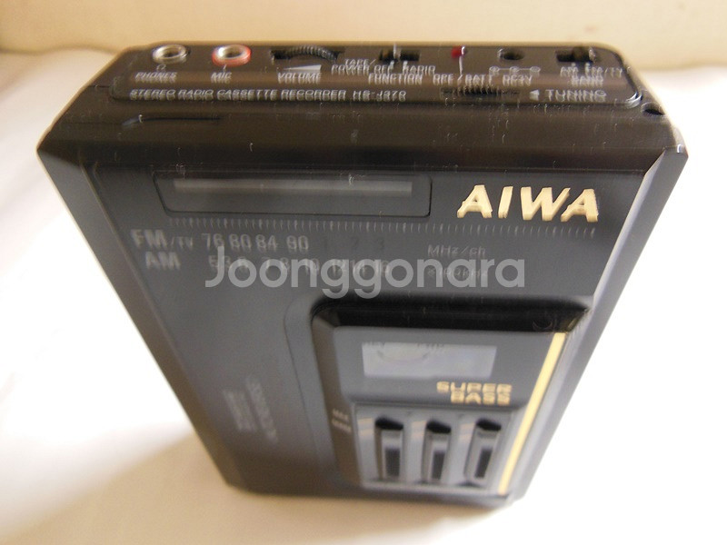 AIWA HS-J370 워크맨 작동품--5