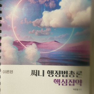 2025 써니행정법총론 핵심집약 이론/문제편