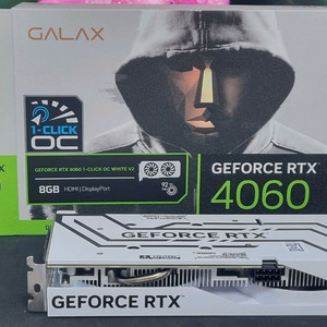GALAX 지포스 RTX 4060 WHITE 8GB