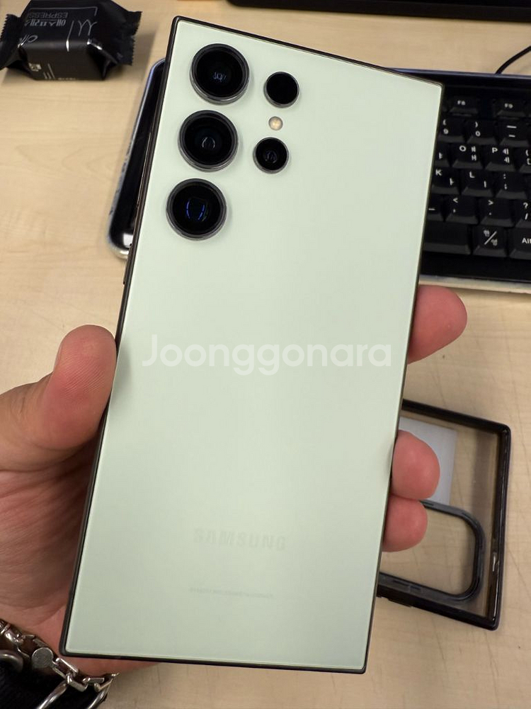 자급제 갤럭시 s24 울트라 512기가 티타늄그린--9