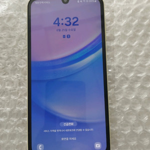 Galaxy A15 엘로우 약간 사용 공기계 택포8만