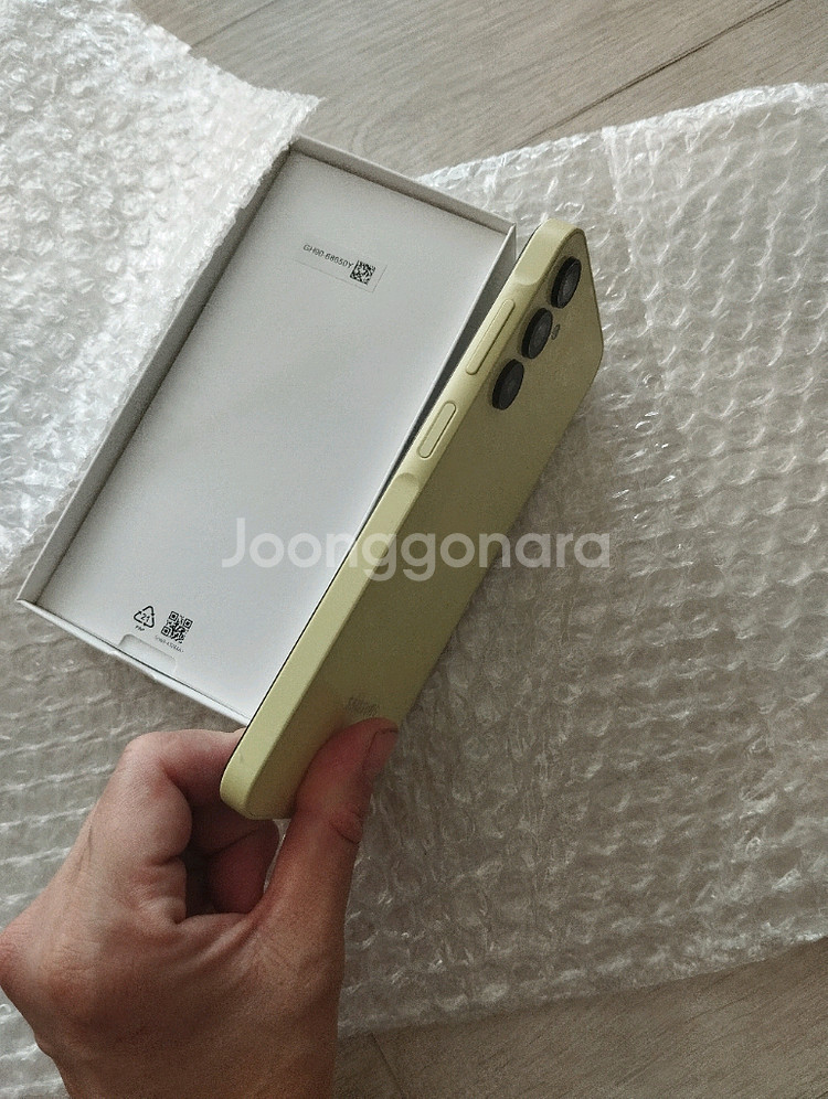 Galaxy A15 엘로우 약간 사용 공기계 택포8만--3