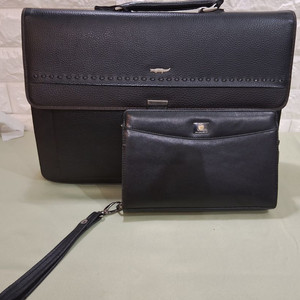 가죽 서류가방 보조가방 같이드려요