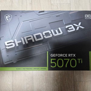 msi rtx 5070ti shadow 16gb
