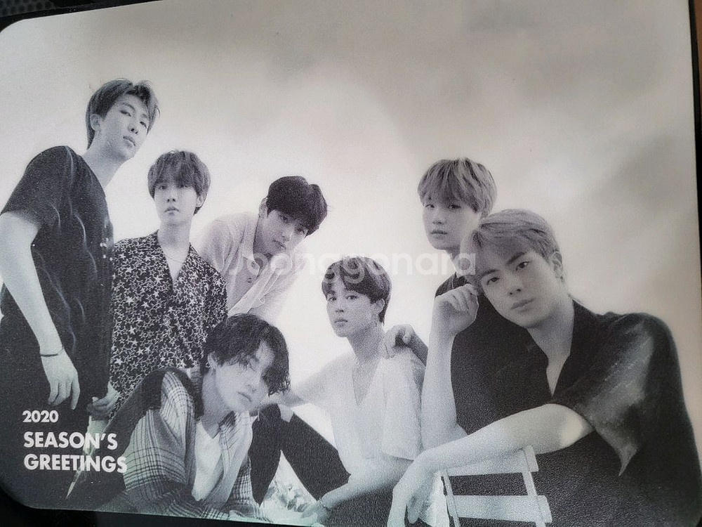 방탄소년단 방탄 시그 시즌그리팅 달력 포토 포카 굿즈--1