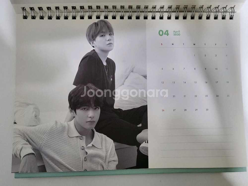방탄소년단 방탄 시그 시즌그리팅 달력 포토 포카 굿즈--8