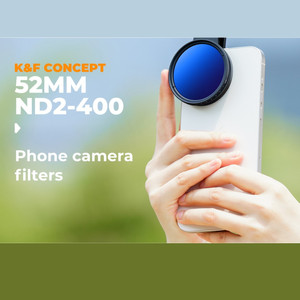 스마트폰 홀더클립+52mm ND2-400 필터 2639