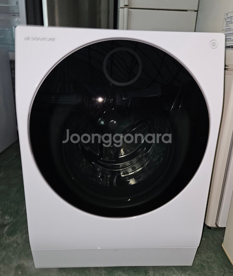 33 (무료배송설치) 중고드럼세탁기엘지 시그니처 12키--0