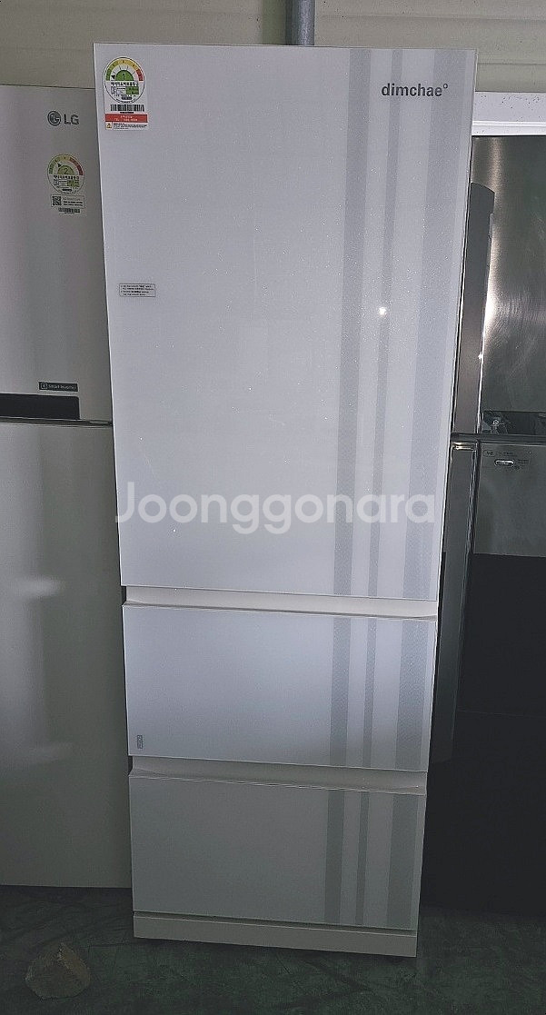41 (무료배송설치) 중고김치냉장고 스탠드형 305L--0
