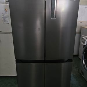 84 (무료배송설치) 중고냉장고 양문형 4도어 427L