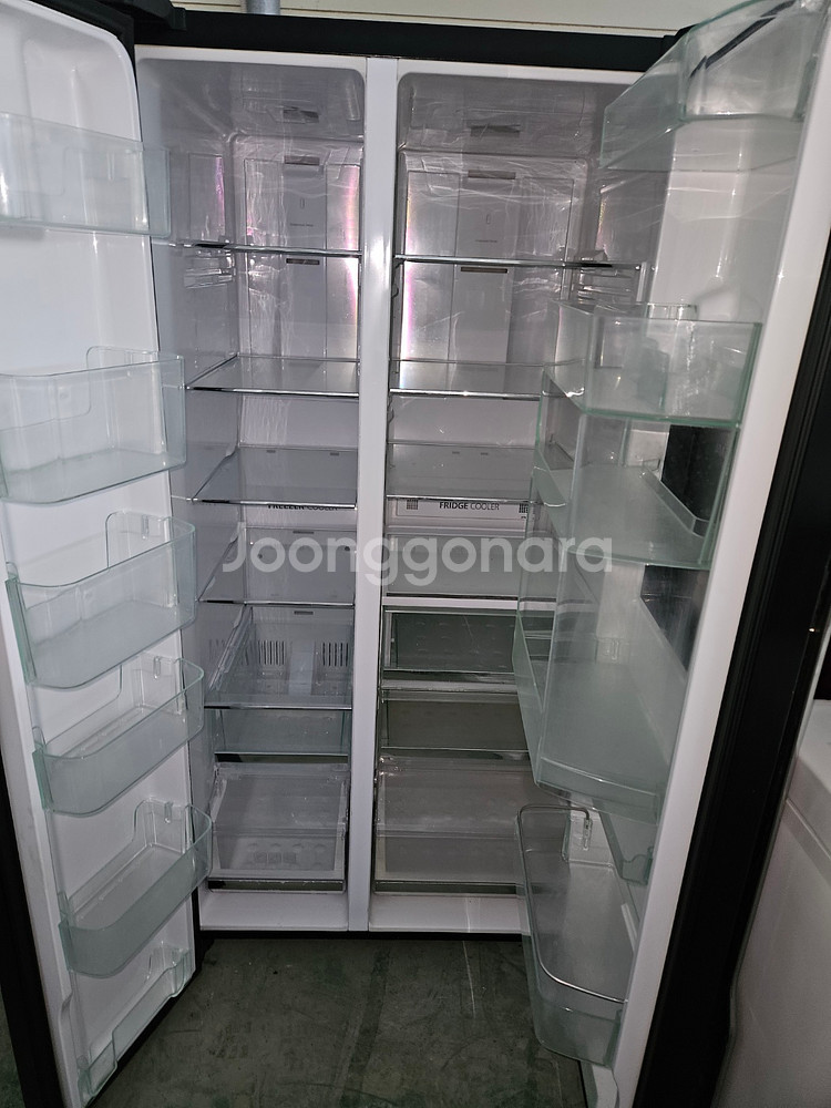 85 (무료배송설치) 중고냉장고 양문형 830리터 홈바--1