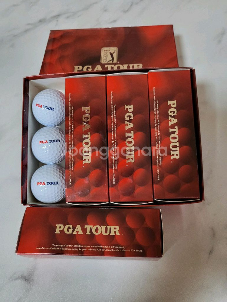 PGA TOUR 골프공 세트--0