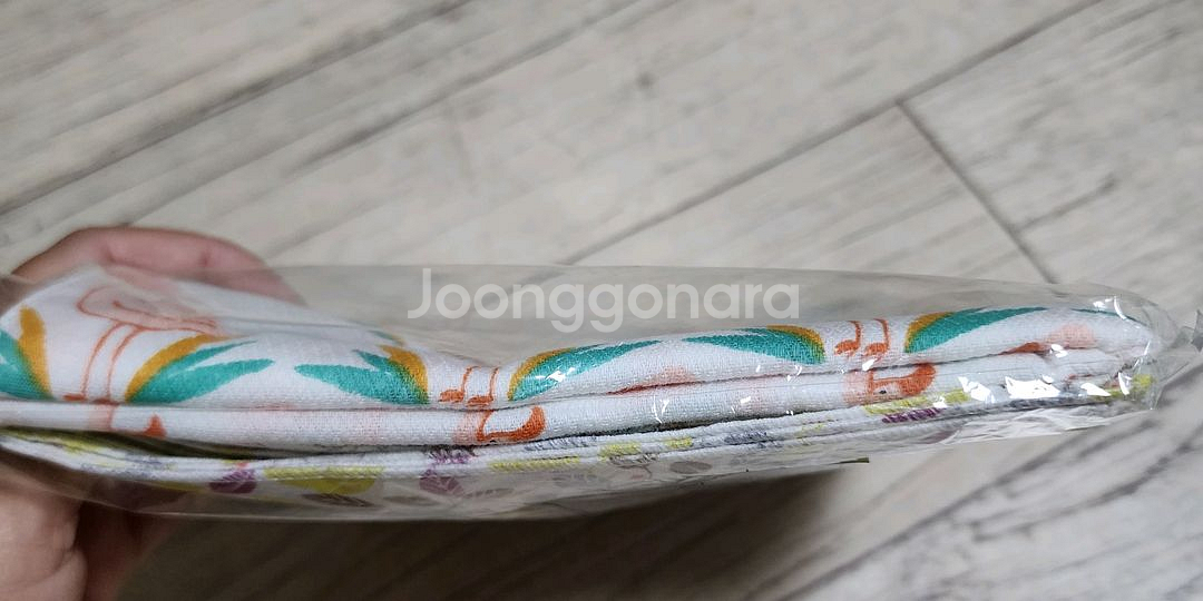 모이몰른 미사용 링고손수건세트 (10장)--2