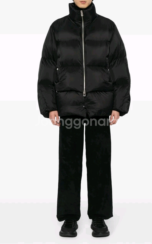 송지오옴므 메타 롱 패딩 48사이즈 새제품 23FW--1