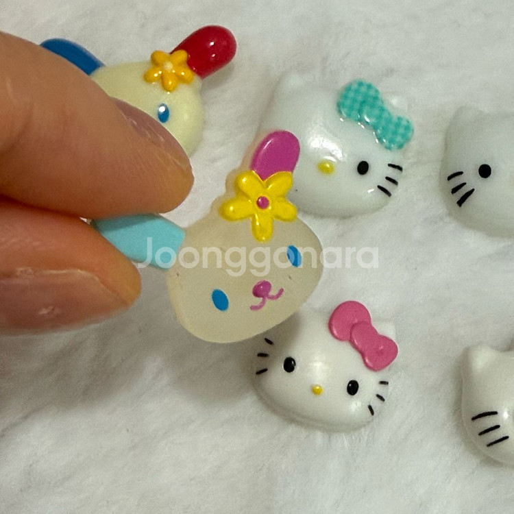 고전키티 고전단추 고전호빵맨단추 우사하나 (2)--1