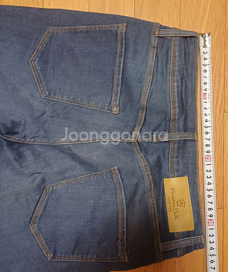 마시모두띠 데님 팬츠 슬림핏 38 size--8