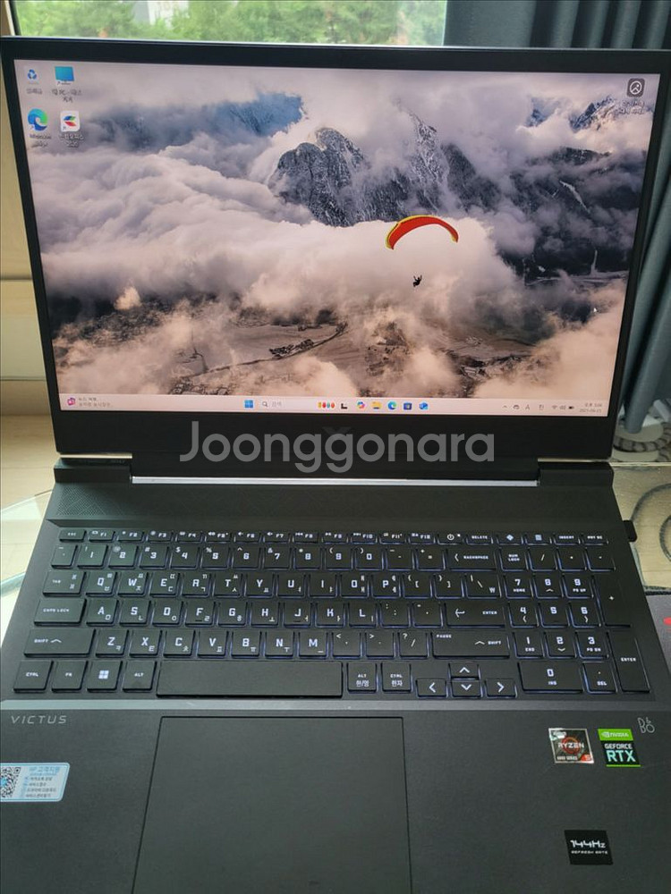 HP 빅터스 게이밍 노트북 RTX3050ti 판매합니다--0