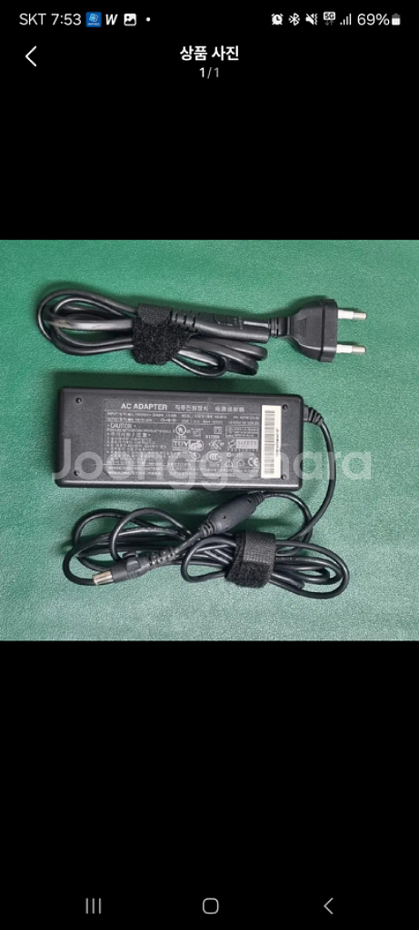 삼성 ad-8019 19v 4.2a 80w 노트북충전기--0