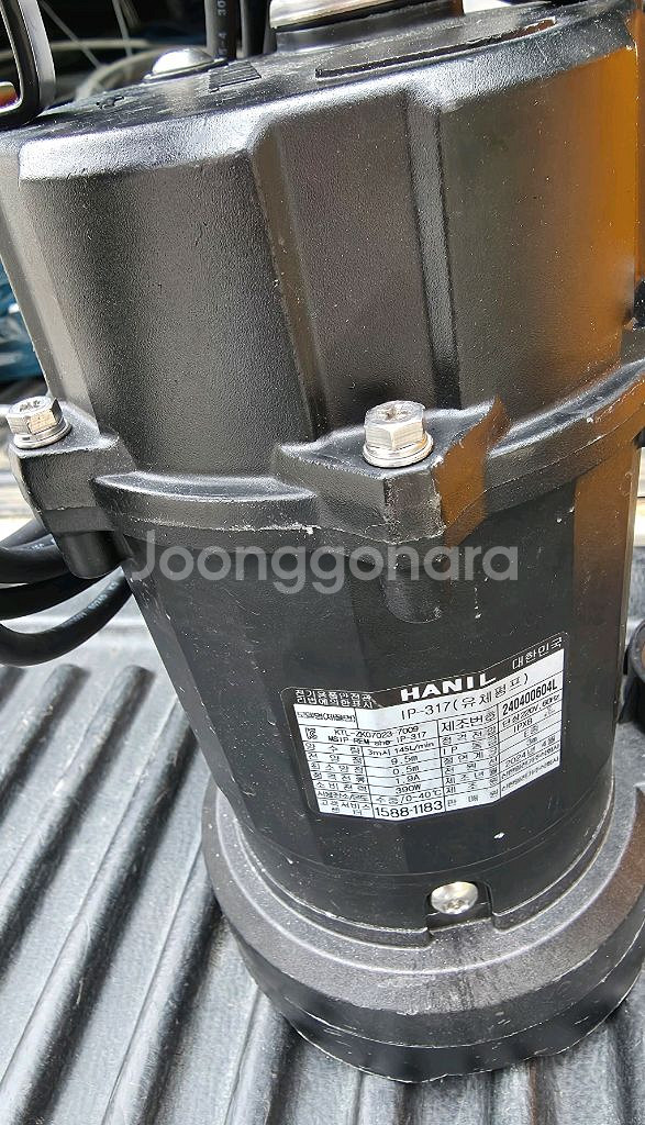 A급 IP 317배수펌프--0