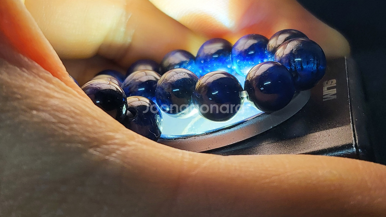 청 호안석 팔찌 8mm--1