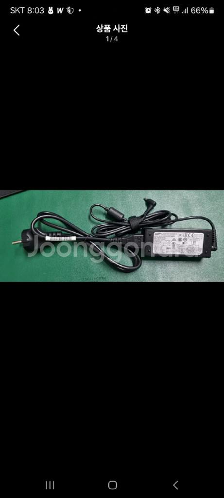 삼성 정품 노트북 충전기 어댑터 AD-4019A 19v--0