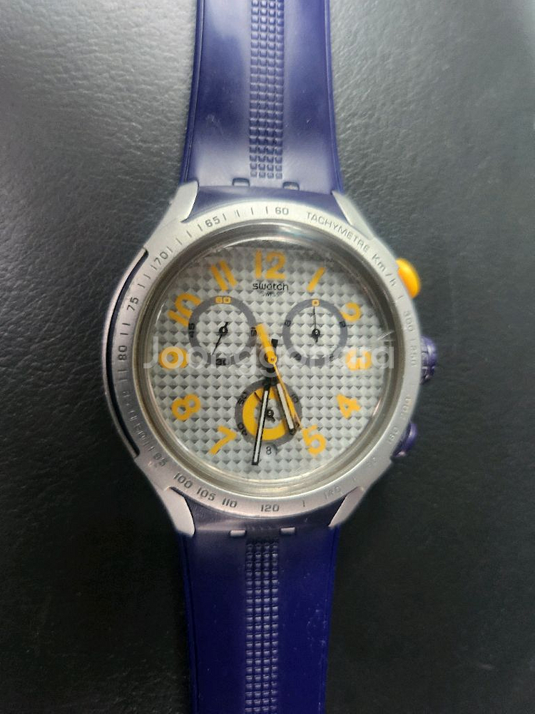 스와치 쿼츠 크로노 42미리ㆍ남성 새상품급--0