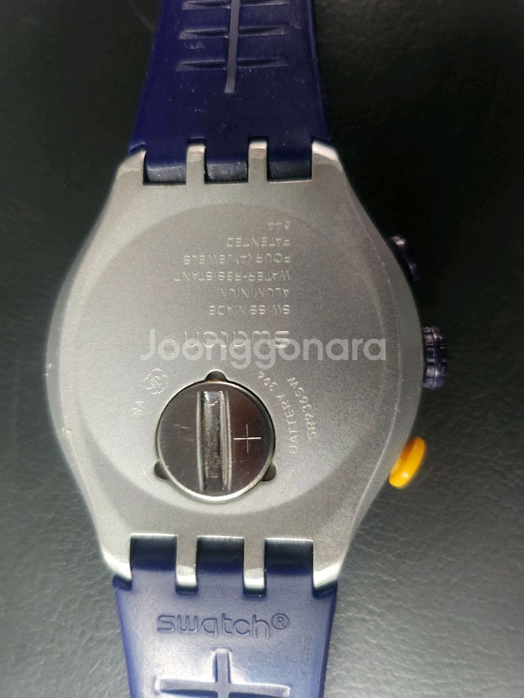 스와치 쿼츠 크로노 42미리ㆍ남성 새상품급--1