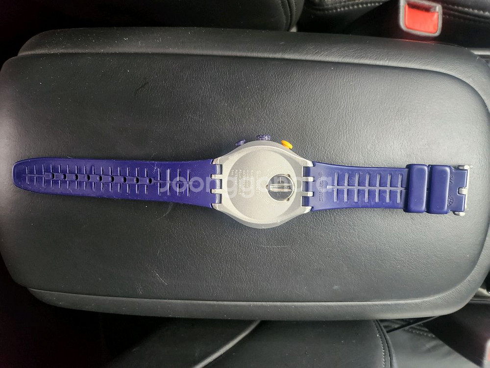 스와치 쿼츠 크로노 42미리ㆍ남성 새상품급--5