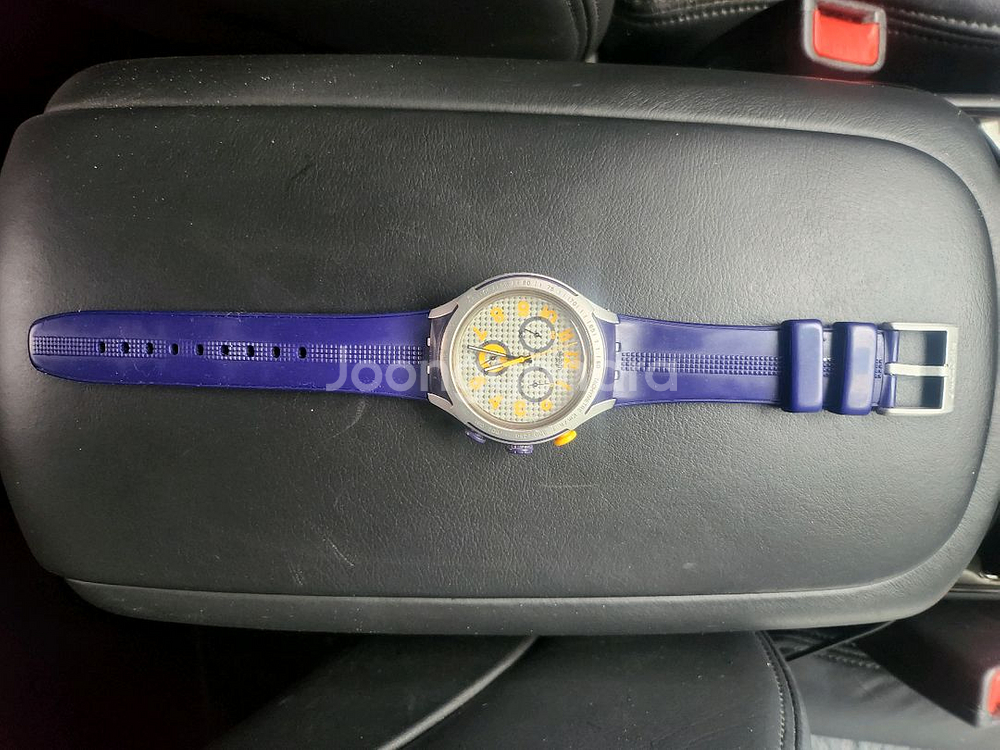 스와치 쿼츠 크로노 42미리ㆍ남성 새상품급--4