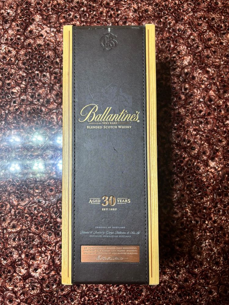 부산서면) ballantine 30년산 케이스+공병 이미지