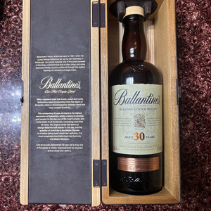 부산서면) ballantine 30년산 케이스+공병