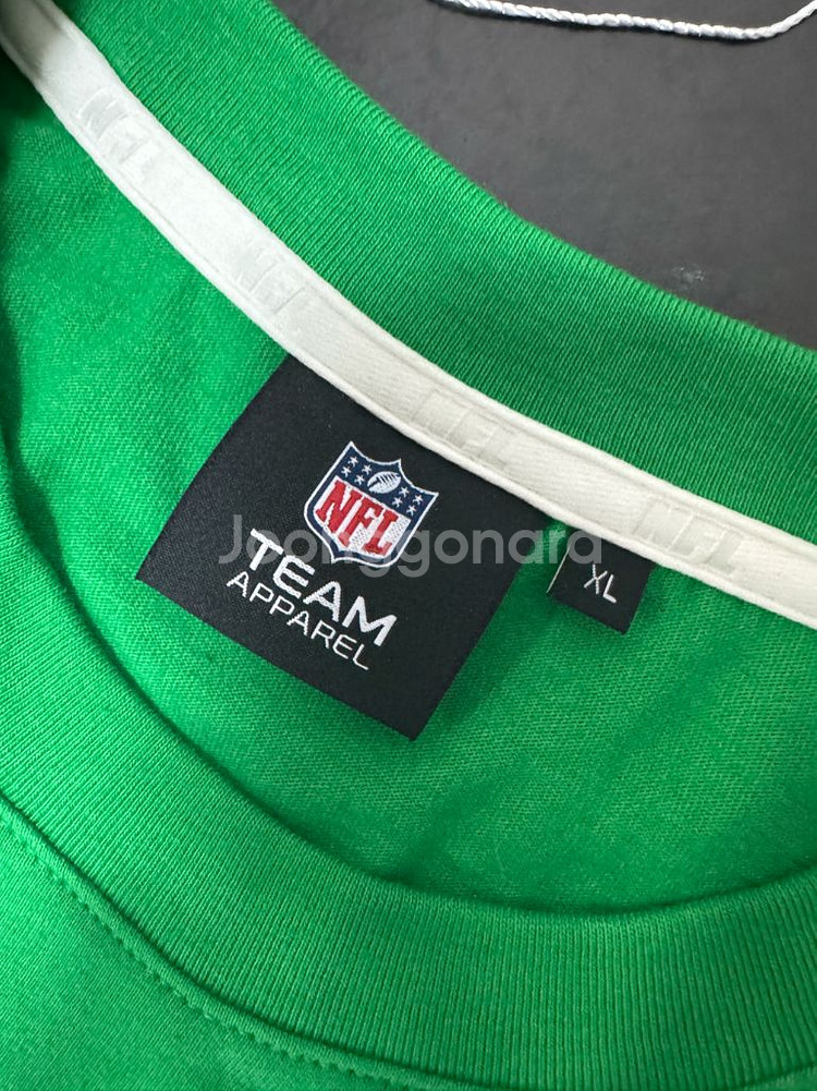 NFL 뒷 프린팅 오버핏 반팔 티셔츠 XL--2