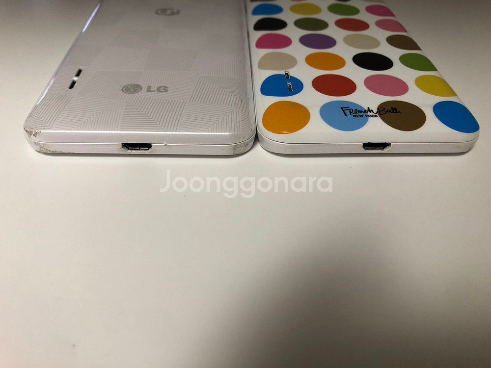 LG 옵티머스 빅(LU6800) 화이트 2대 일괄 판매--2