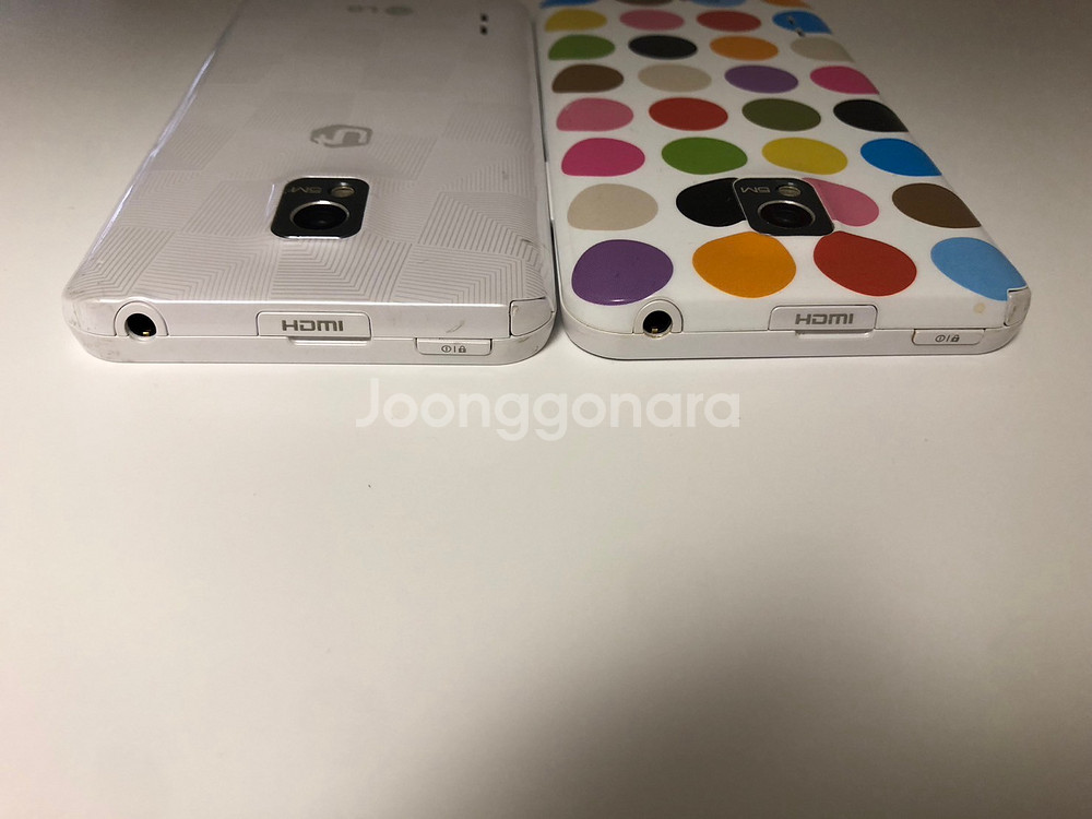 LG 옵티머스 빅(LU6800) 화이트 2대 일괄 판매--3