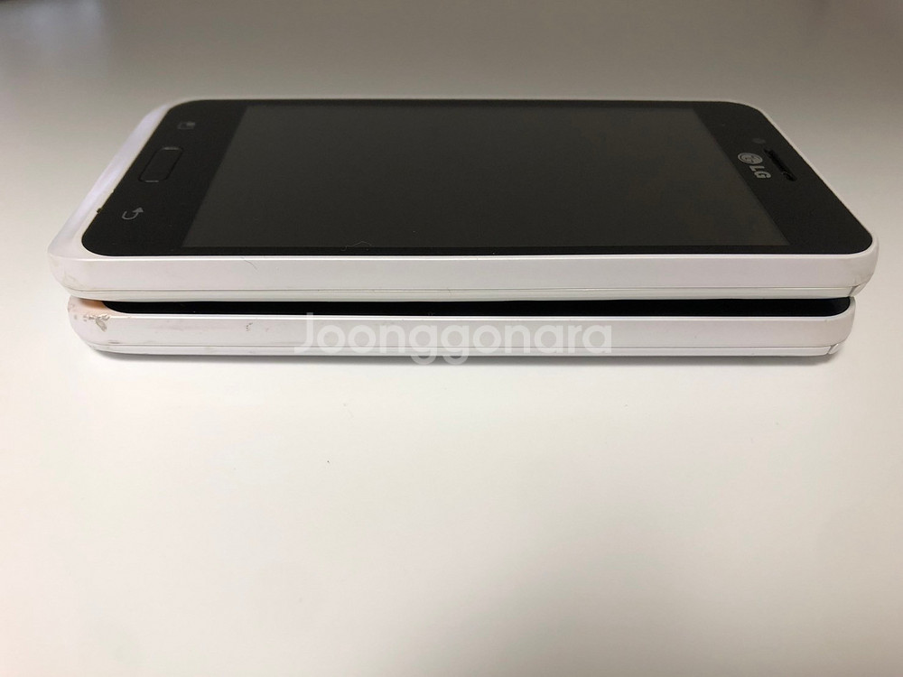 LG 옵티머스 빅(LU6800) 화이트 2대 일괄 판매--5