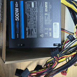 잘만 500W 파워 팔아요