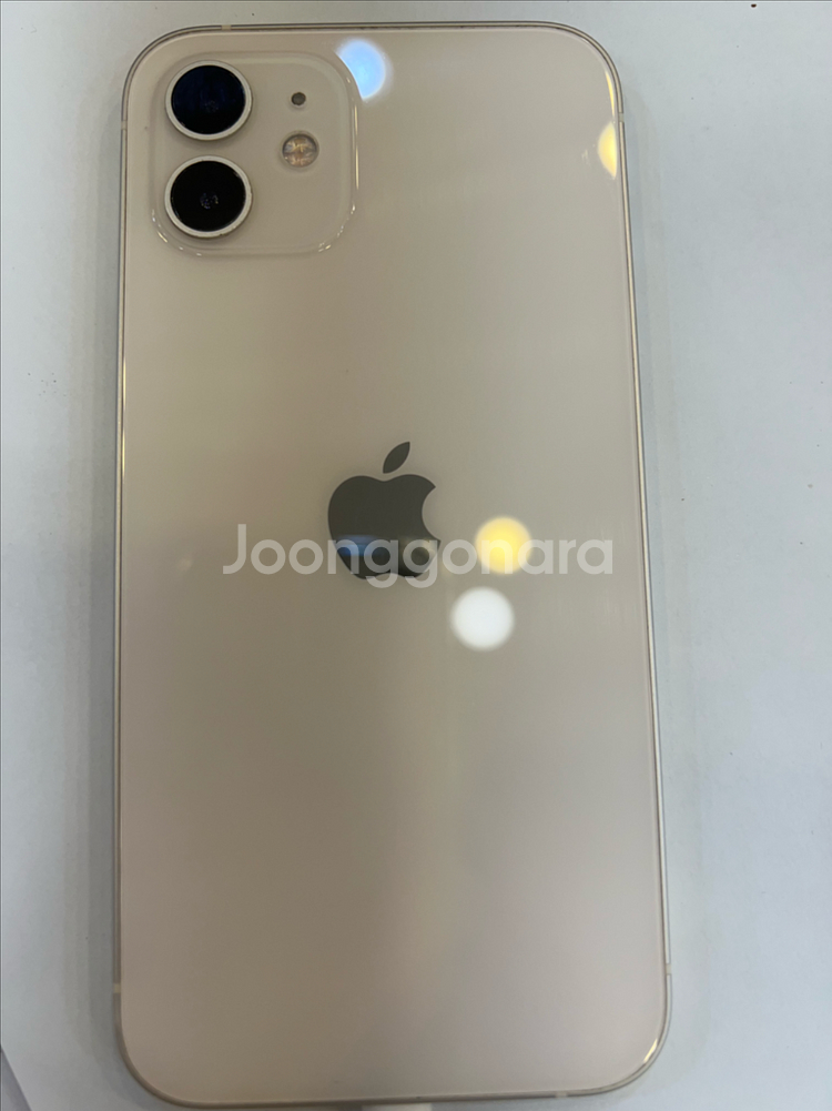 아이폰12 화이트 128GB 단품 A급--0