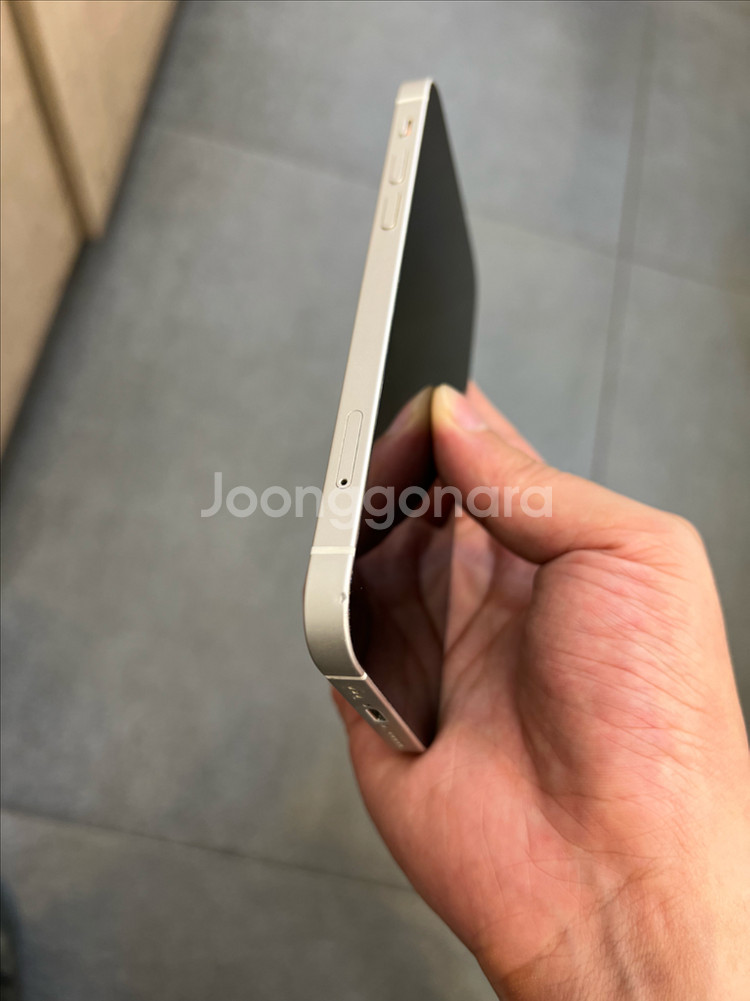 아이폰12 화이트 128GB 단품 A급--5