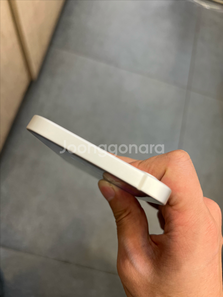 아이폰12 화이트 128GB 단품 A급--8