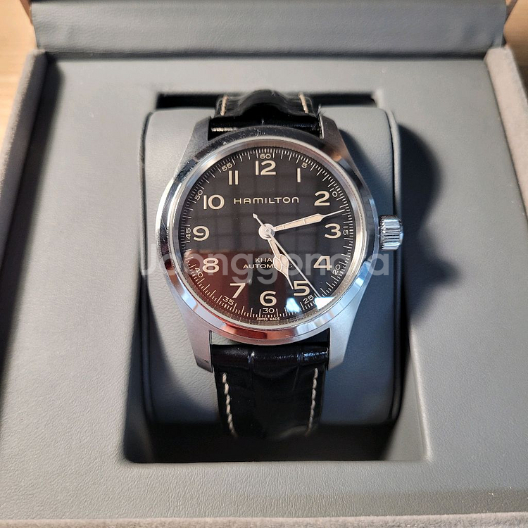 해밀턴 카키필드 머피 42mm 오토 풀박 풀구성 최상급--0