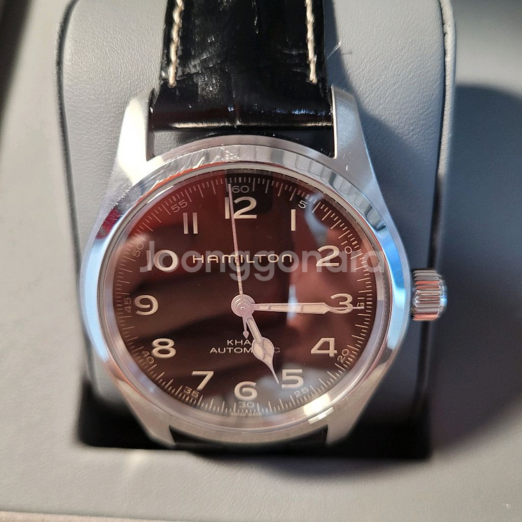 해밀턴 카키필드 머피 42mm 오토 풀박 풀구성 최상급--6