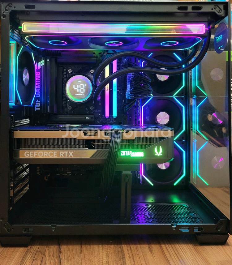 9800x3d 5090 완본체 컴퓨터 신품급--0