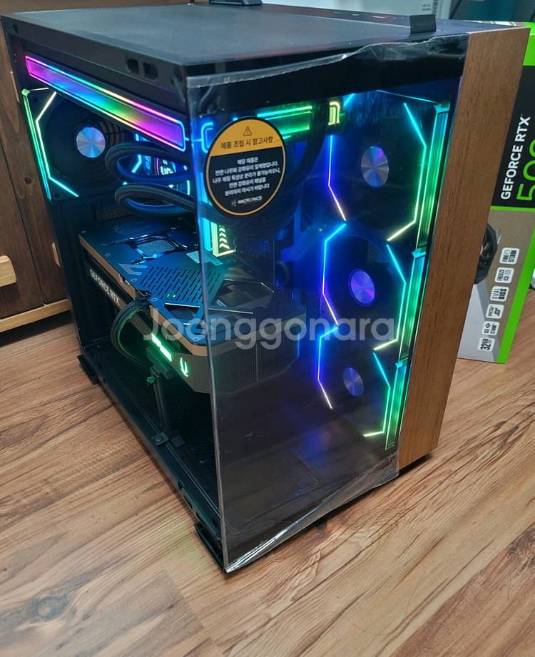 9800x3d 5090 완본체 컴퓨터 신품급--2