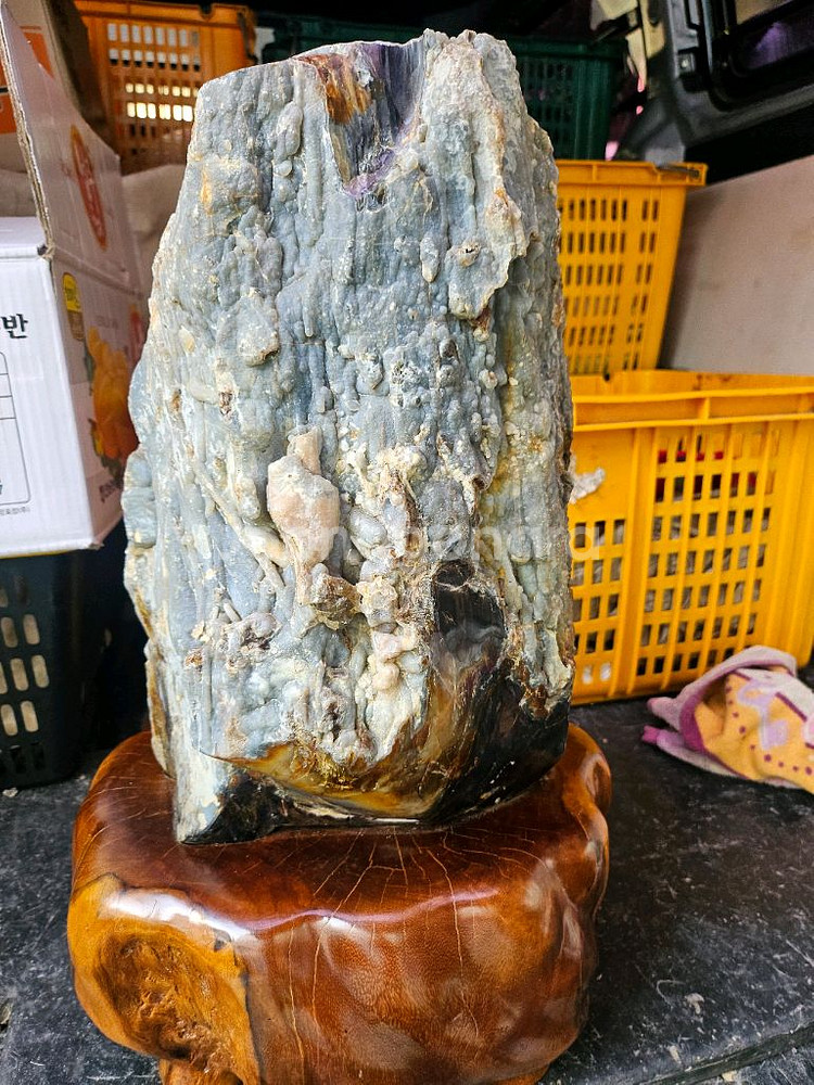 나무화석옥화52cm--4