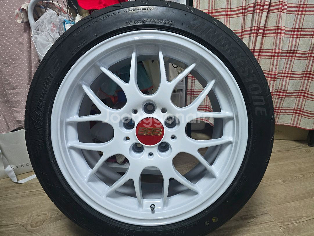 bbs rg-r(rg718) 17인치 휠타 팝니다--0