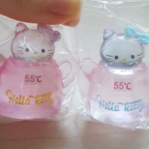 키티 피규어 판매합니다(키티 투명 주전자)
